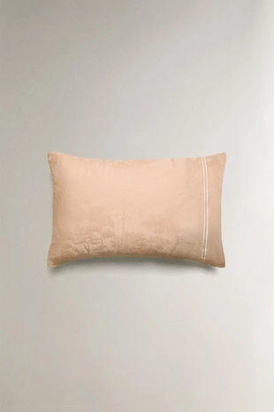 Наволочка из сатина с жаккардовым узором- Заказать в России