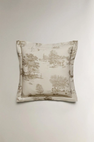 Наволочка из сатина с принтом (300 нитей)- Заказать в России