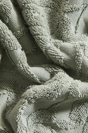 Полотенце для ванны с цветочным жаккардом- Заказать в России