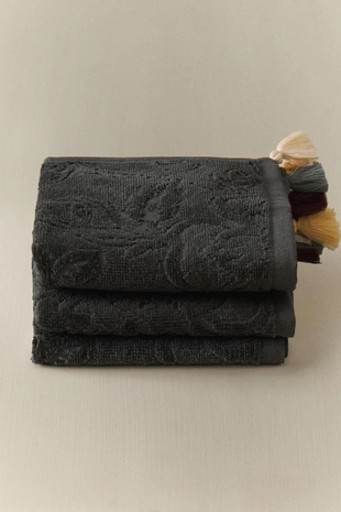 Набор ручных полотенец с кисточками (набор из 3)- Заказать в России