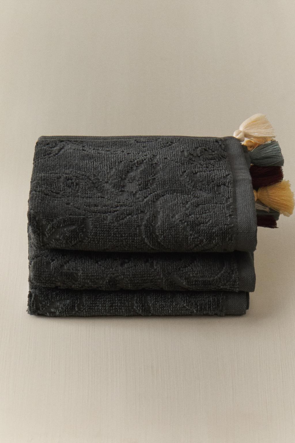 Набор ручных полотенец с кисточками (набор из 3)