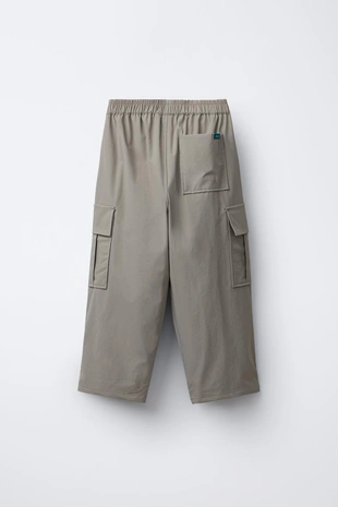 Брюки карго из нейлона с подкладкой- Заказать в России