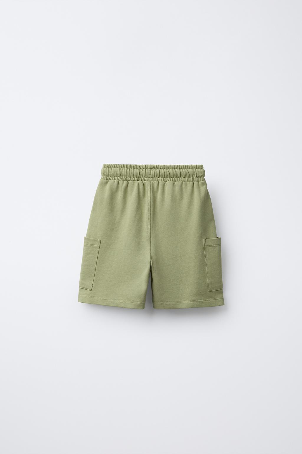 ШОРТЫ ИЗ МЯГКОЙ ТКАНИ КАРГО