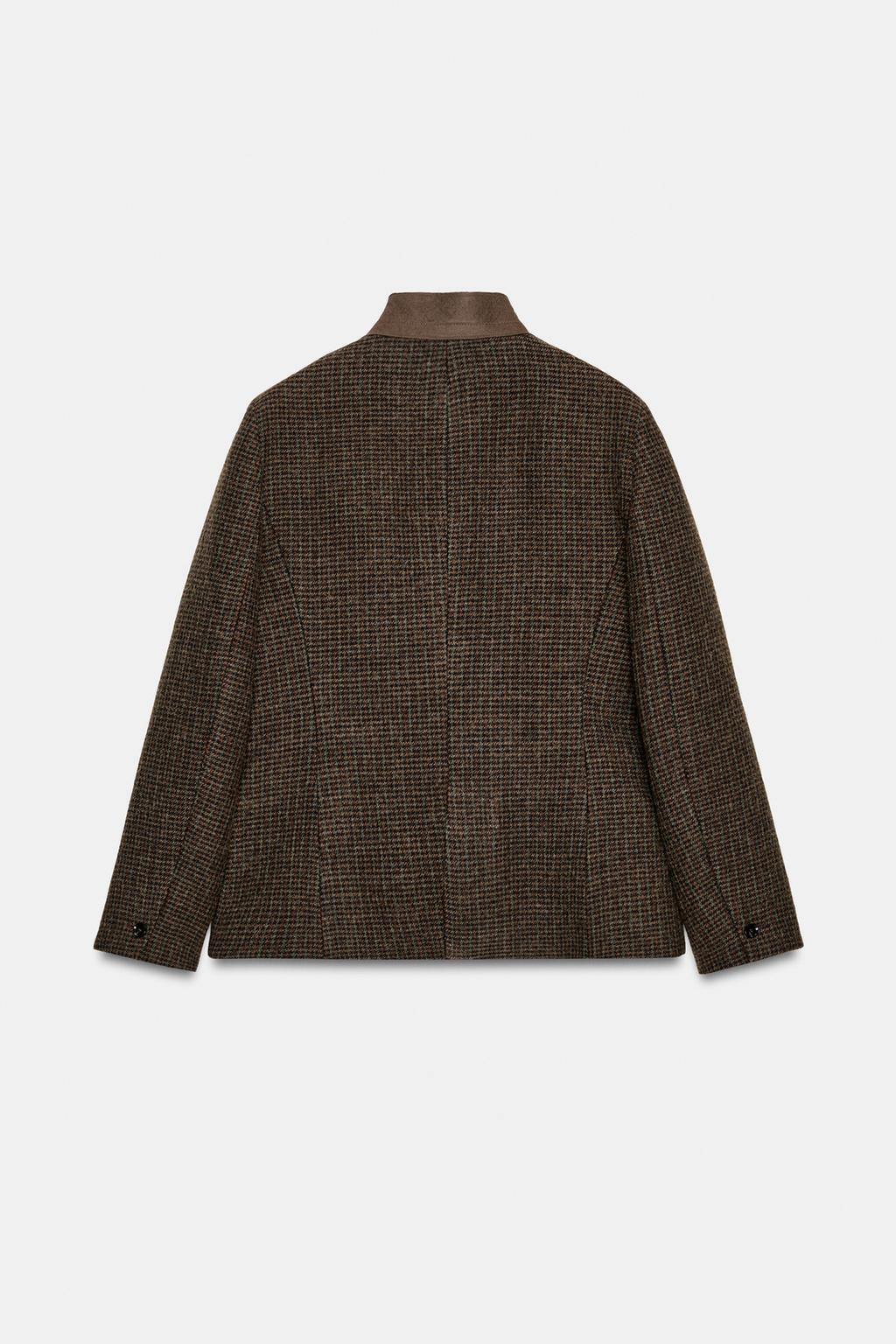 ПРИТАЛЕННЫЙ БЛЕЙЗЕР ИЗ ШЕРСТИ — ZW COLLECTION