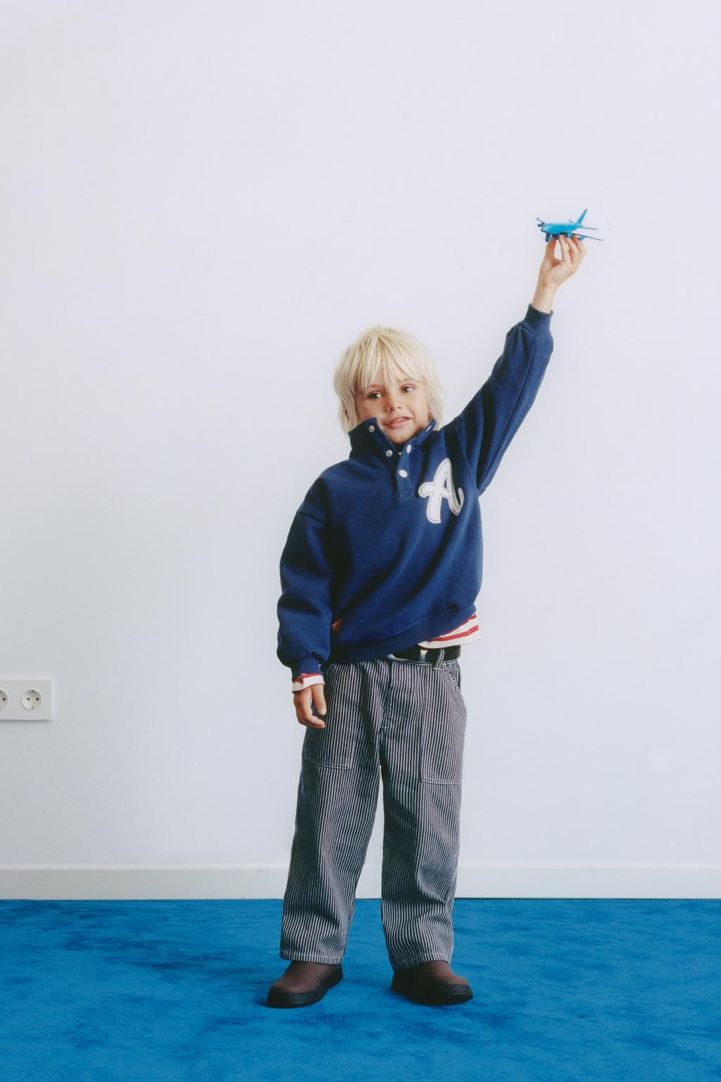 БРЮКИ БЭГГИ В ПОЛОСКУ