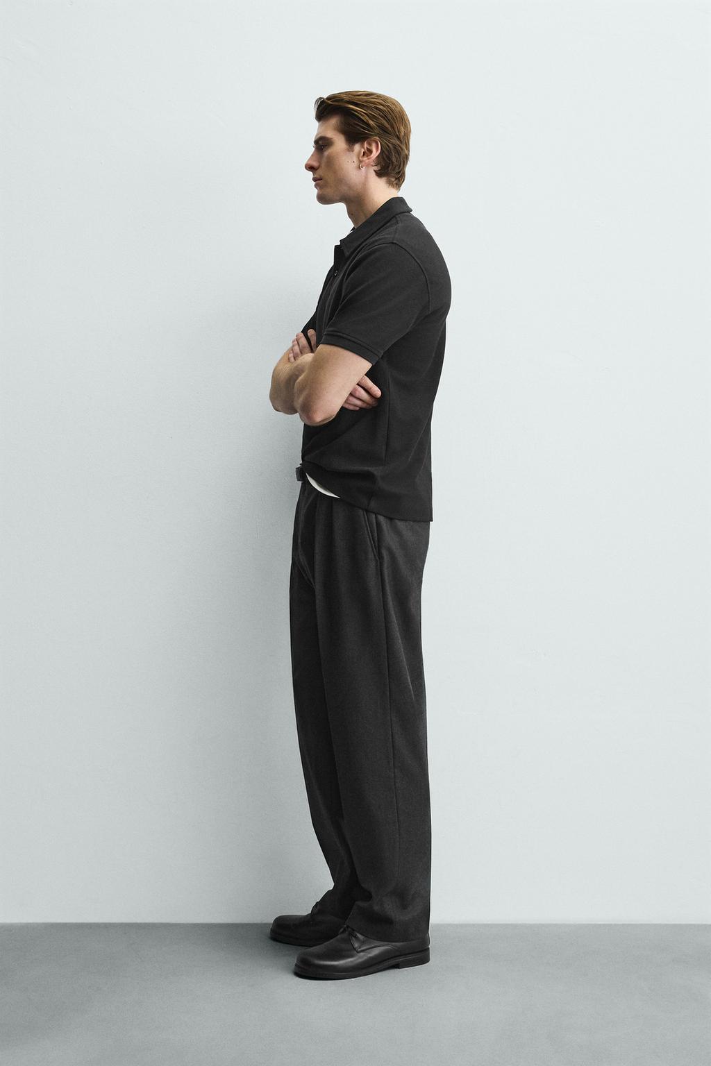 ПОЛО REGULAR FIT С РЕЛЬЕФНОЙ СТРУКТУРОЙ