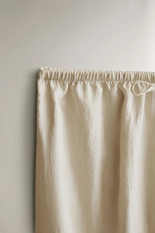 Брюки с атласным блеском- Заказать в России