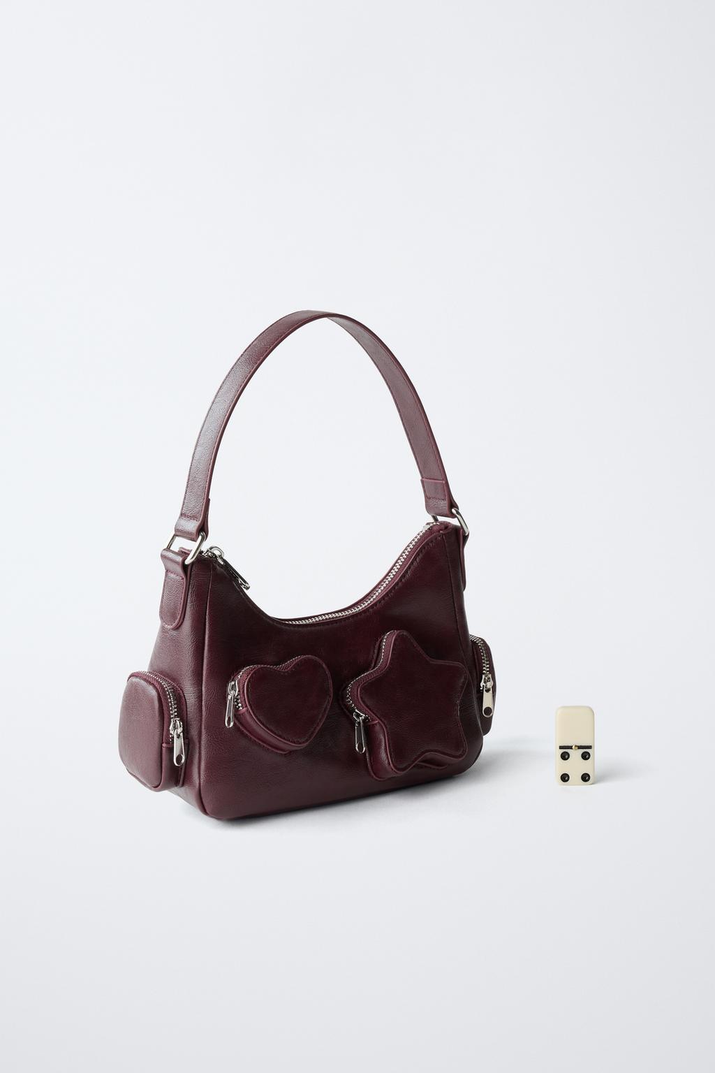 СУМКА SHOULDER С КАРМАНАМИ