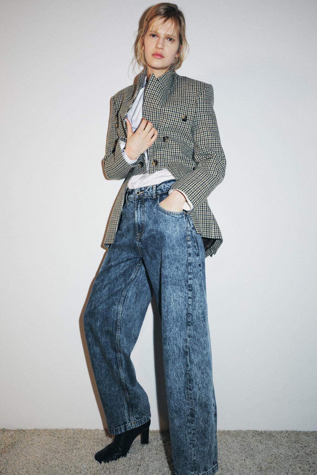 ДЖИНСЫ BALLOON С ВЫСОКОЙ ПОСАДКОЙ — ZW COLLECTION