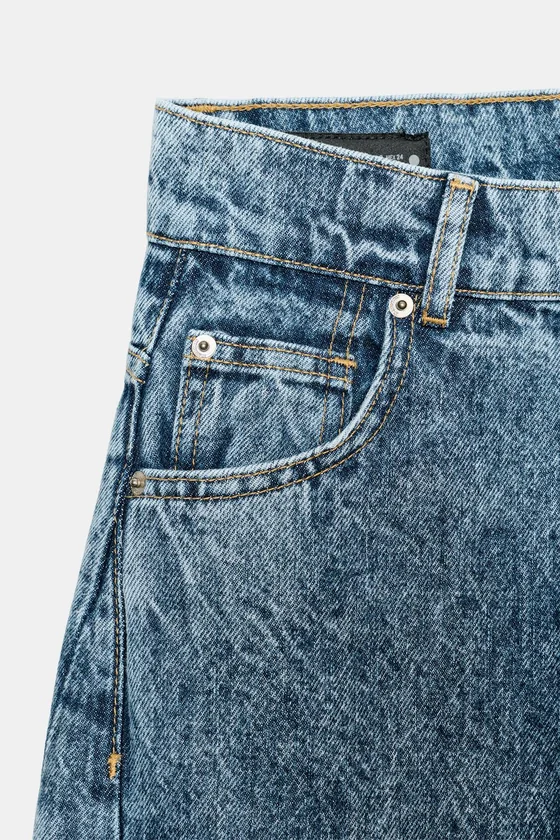 ДЖИНСЫ баллон С ВЫСОКОЙ ПОСАДКОЙ — коллекция Zara «ZW»