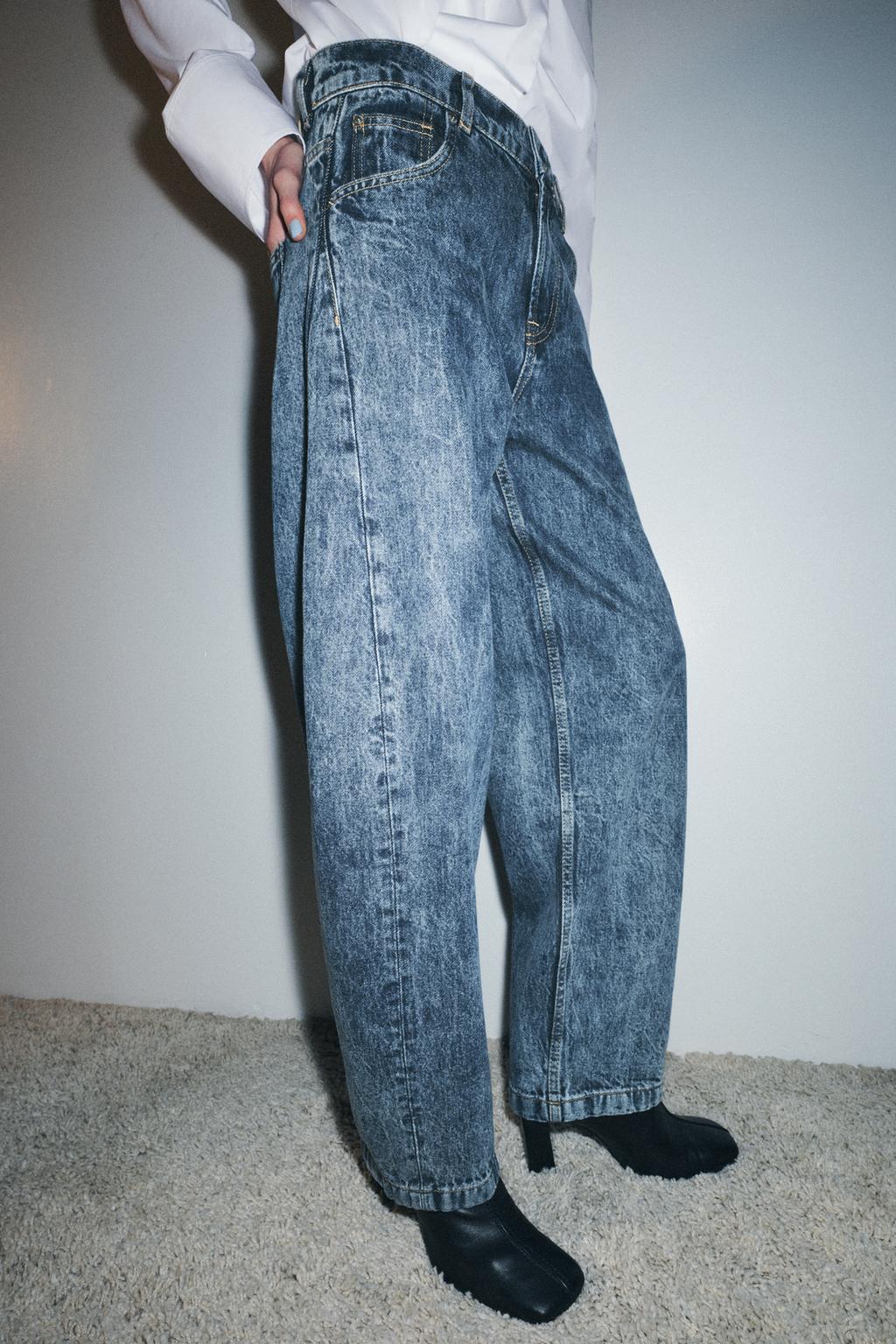 ДЖИНСЫ BALLOON С ВЫСОКОЙ ПОСАДКОЙ — ZW COLLECTION