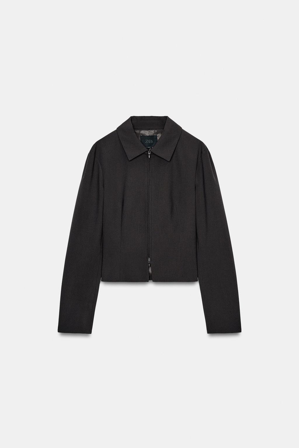 КУРТКА В ПОЛОСКУ С МОЛНИЯМИ