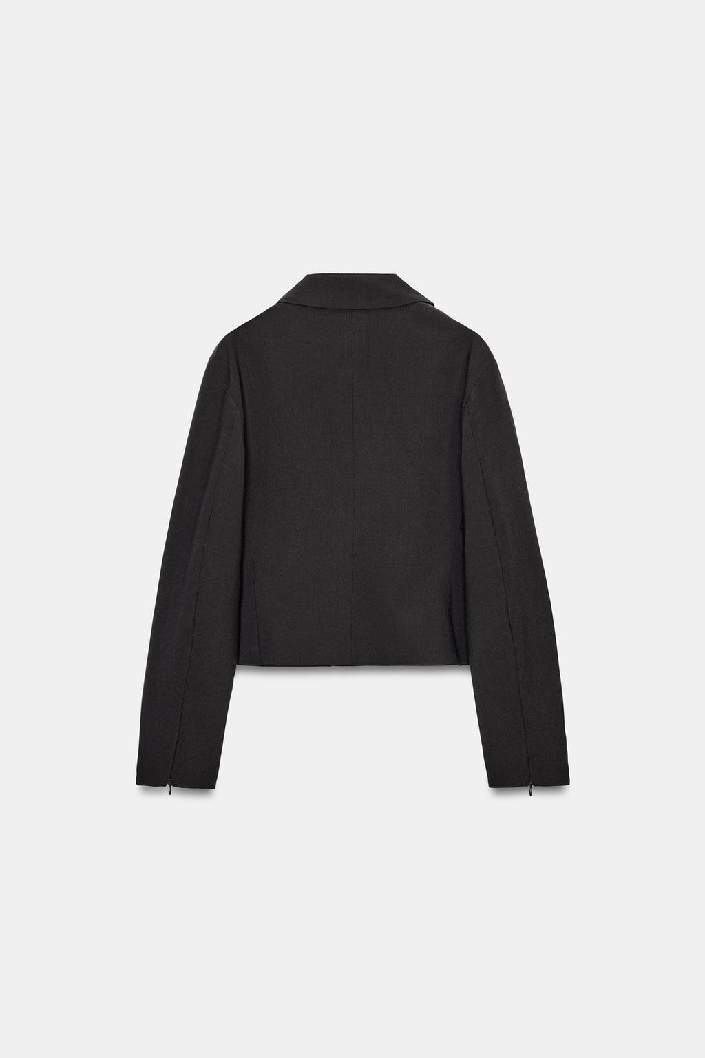 КУРТКА В ПОЛОСКУ С МОЛНИЯМИ