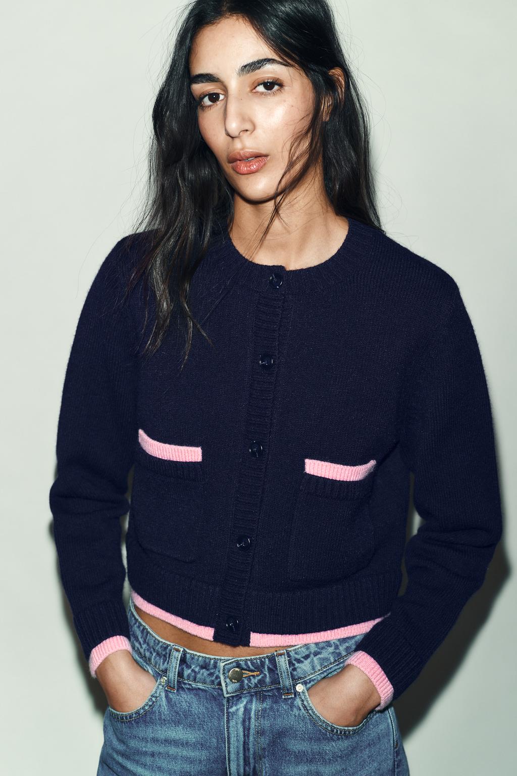 КОМБИНИРОВАННЫЙ КАРДИГАН