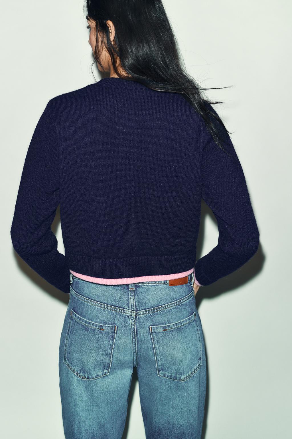 КОМБИНИРОВАННЫЙ КАРДИГАН