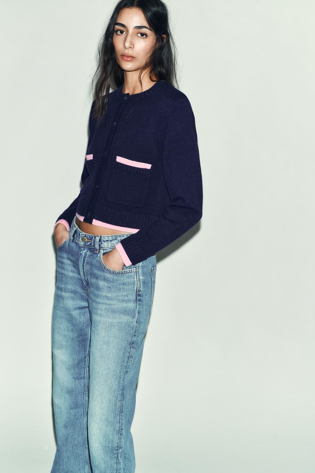 КОМБИНИРОВАННЫЙ КАРДИГАН