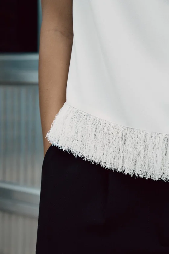 ТОП С ПОДПЛЕЧНИКАМИ И БАХРОМОЙ