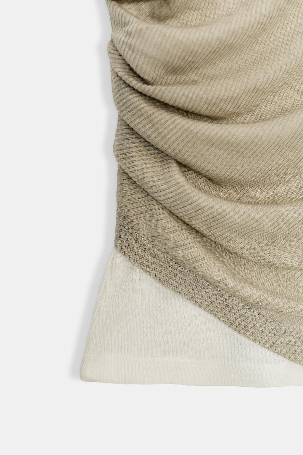 ТОП В СТИЛЕ РУСТИК С ДВОЙНЫМ ЭФФЕКТОМ