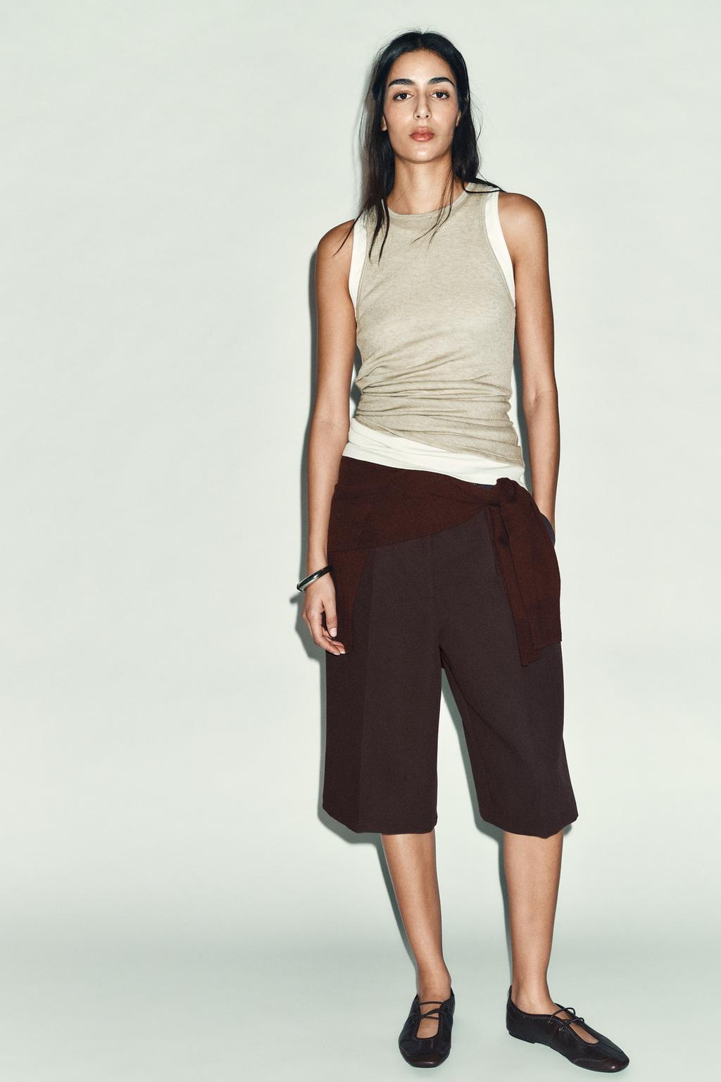 ТОП В СТИЛЕ РУСТИК С ДВОЙНЫМ ЭФФЕКТОМ