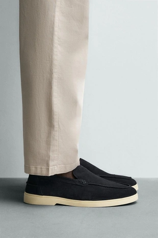 Повседневные кожаные лоферы- Заказать в России