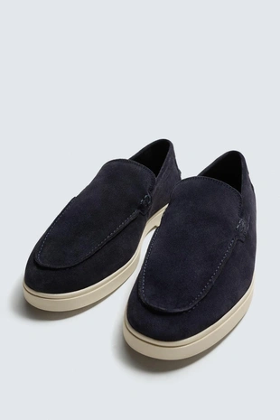 Повседневные кожаные лоферы- Заказать в России