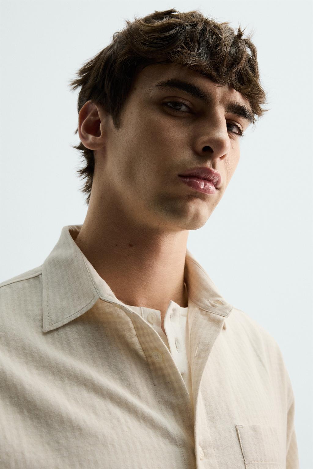 РУБАШКА RELAXED FIT В КЛЕТКУ