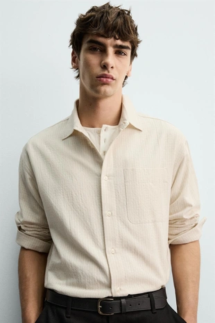 Рубашка RELAXED FIT в клетку- Заказать в России