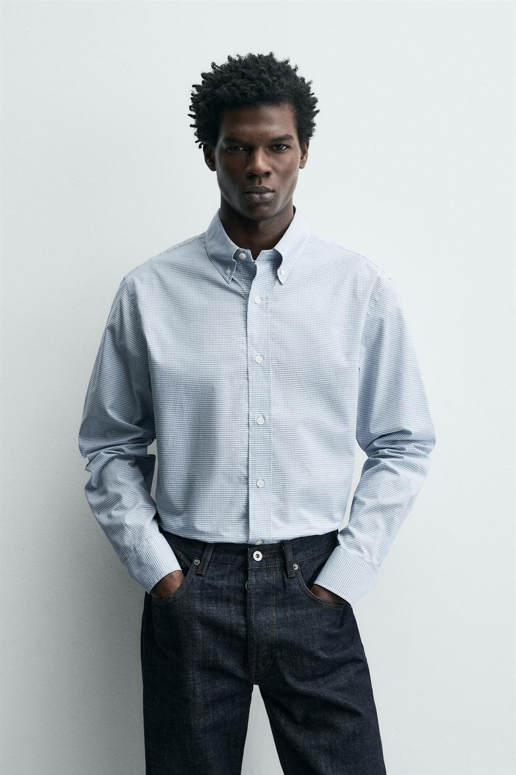 РУБАШКА REGULAR FIT В КЛЕТКУ