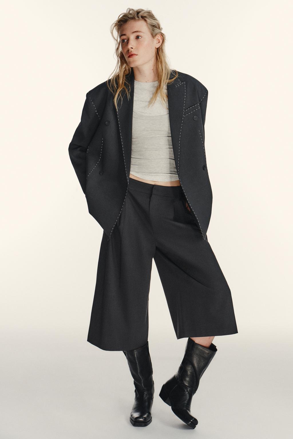 ШИРОКИЕ ШОРТЫ СО СКЛАДКАМИ