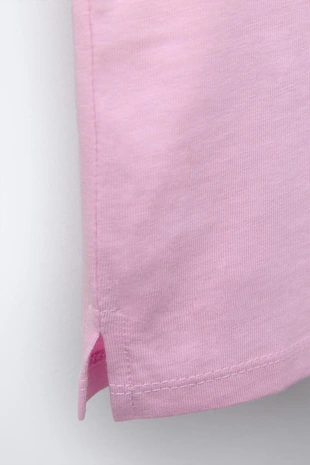 Лонгслив с рельефным принтом- Заказать в России