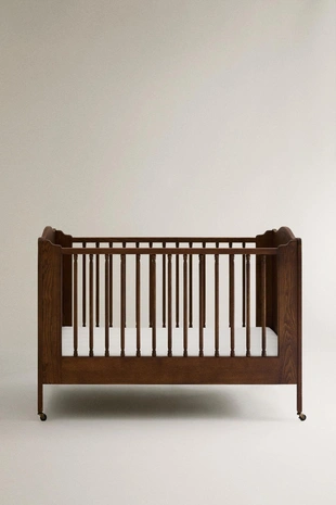 Деревянная детская кроватка из ясеня- Заказать в России