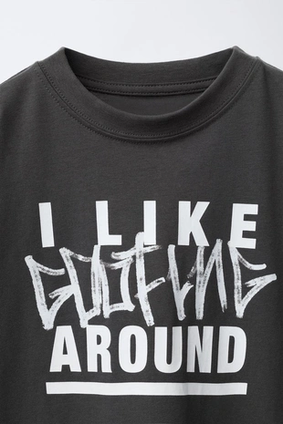 Футболка с принтом в стиле граффити- Заказать в России