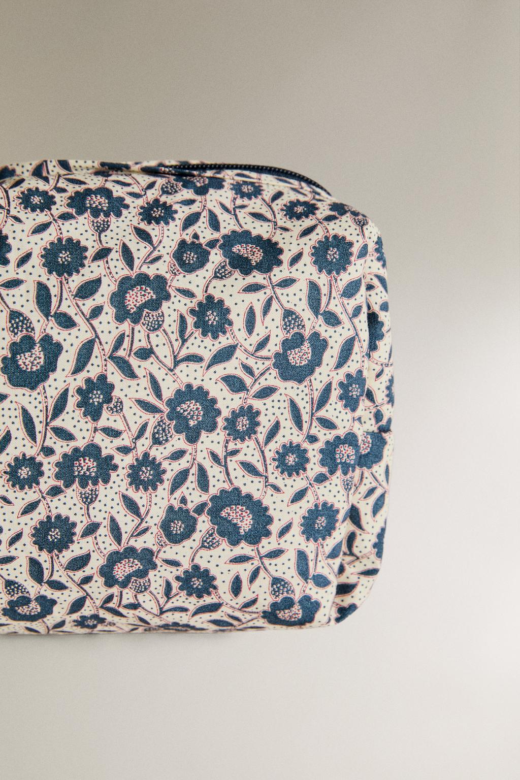 Детский косметичка с цветочным узором