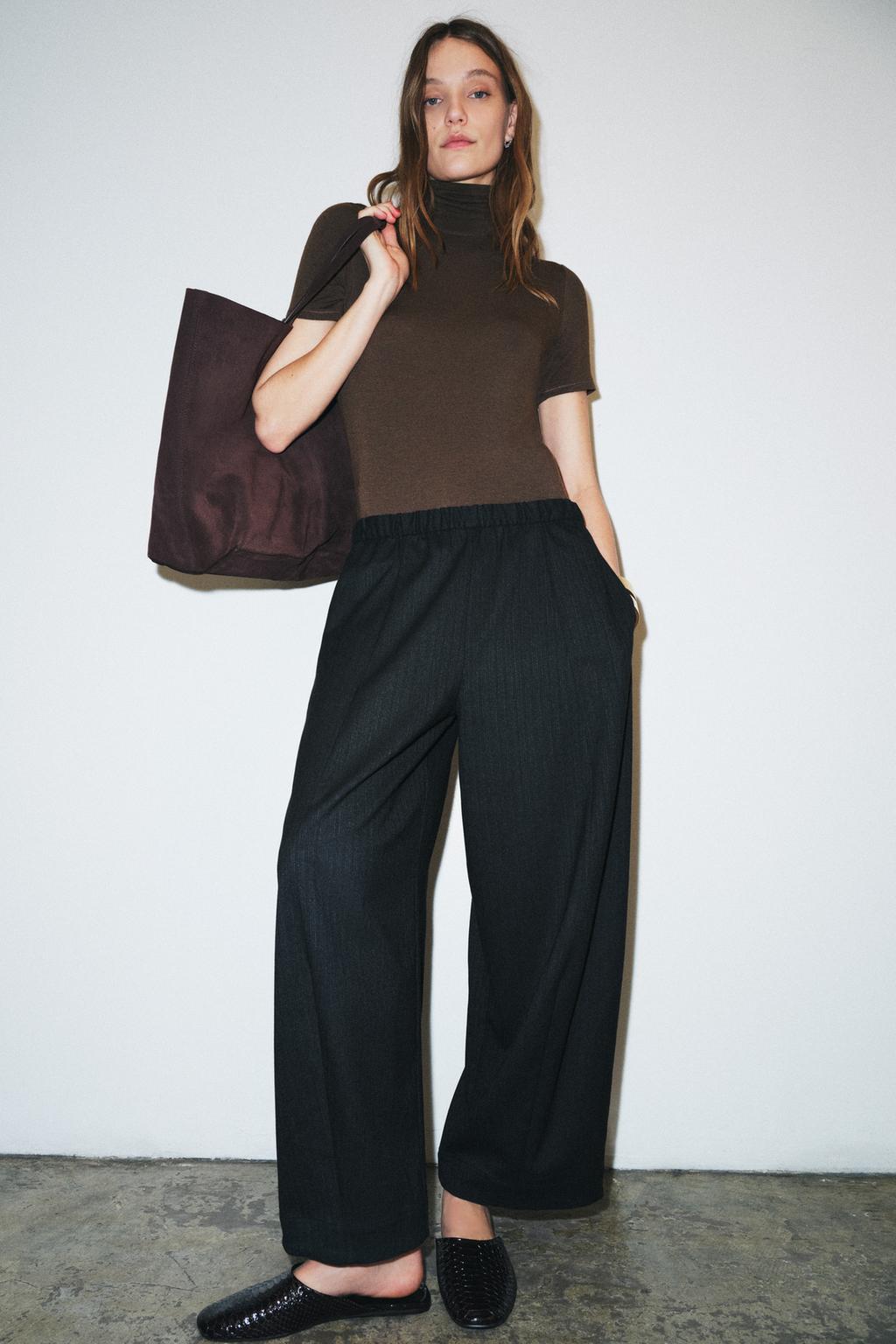 БРЮКИ WIDE LEG — ZW COLLECTION