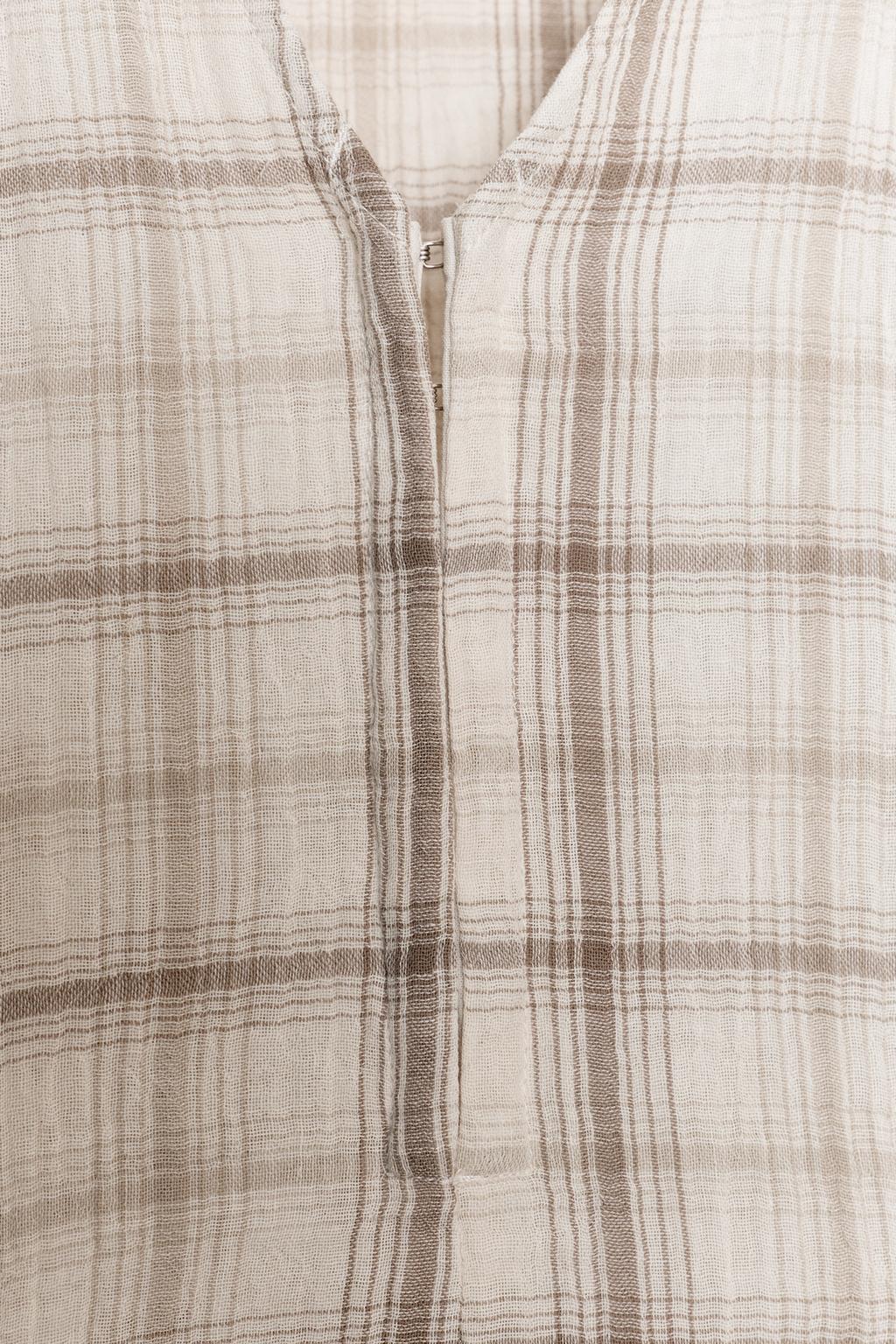 КОРОТКОЕ ПЛАТЬЕ В КЛЕТКУ