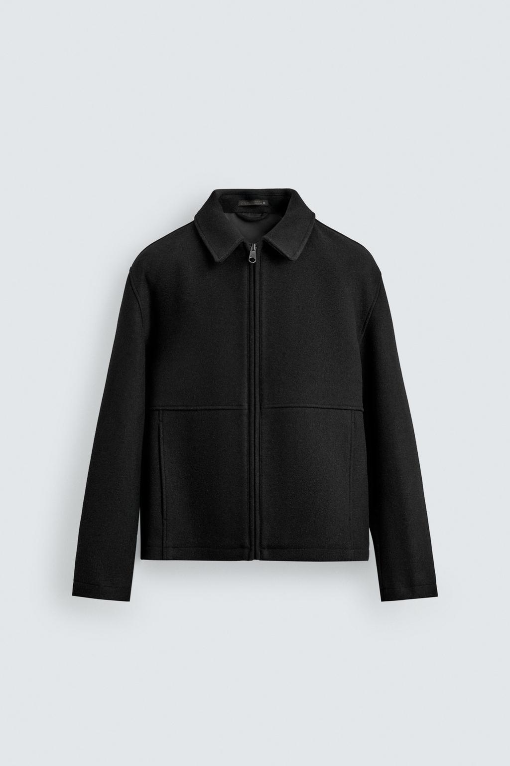 КУРТКА-БОМБЕР ИЗ ТКАНИ «ЁЛОЧКА» НА МОЛНИИ