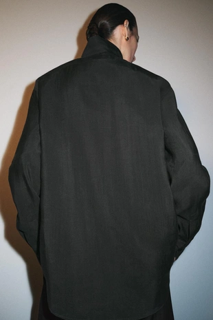 Струящаяся рубашка оверсайз — ZW COLLECTION- Заказать в России