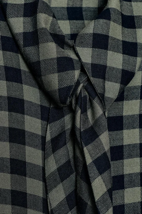 РУБАШКА С КЛЕТЧАТЫМ ПЛАТКОМ — коллекция Zara «ZW»