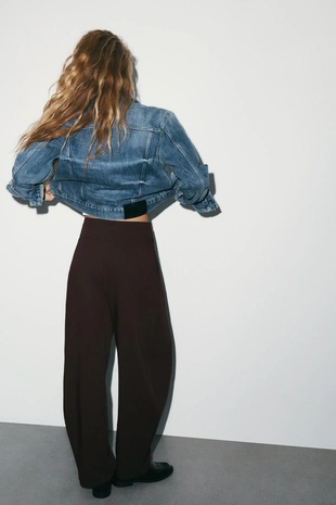 Брюки BALLOON с защипами- Заказать в России