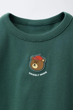 Футболка с аппликацией из резины- Заказать в России