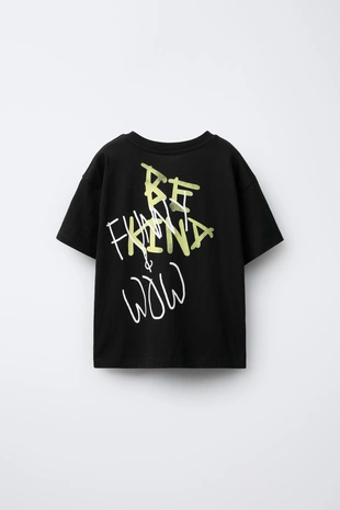 Футболка с текстом граффити- Заказать в России