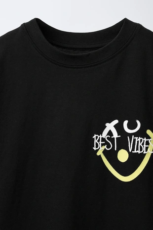 Футболка с текстом граффити- Заказать в России