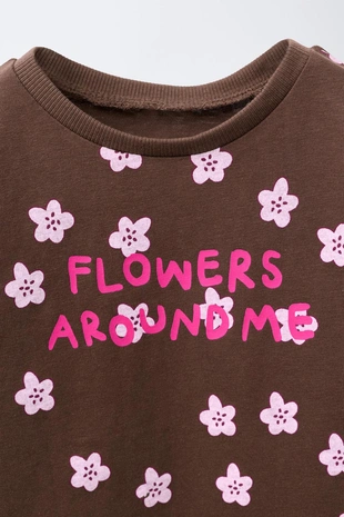 Футболка с надписью и принтом- Заказать в России