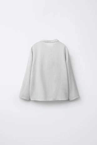 2-6 лет/пижама с рубашкой-хенли- Заказать в России