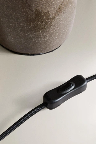 Настольная лампа из каменной керамики- Заказать в России