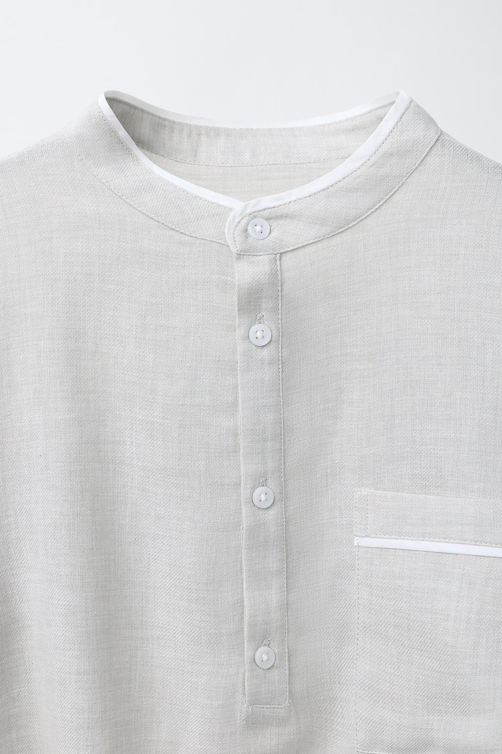 6-14 ЛЕТ/ПИЖАМА С ВОРОТНИКОМ И ПУГОВИЦАМИ