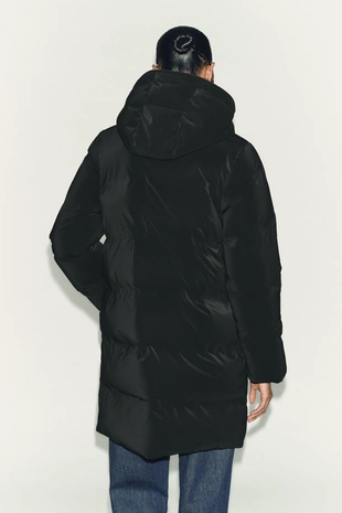 Ветрозащитный анорак средней длины из прорезиненной ткани- Заказать в России