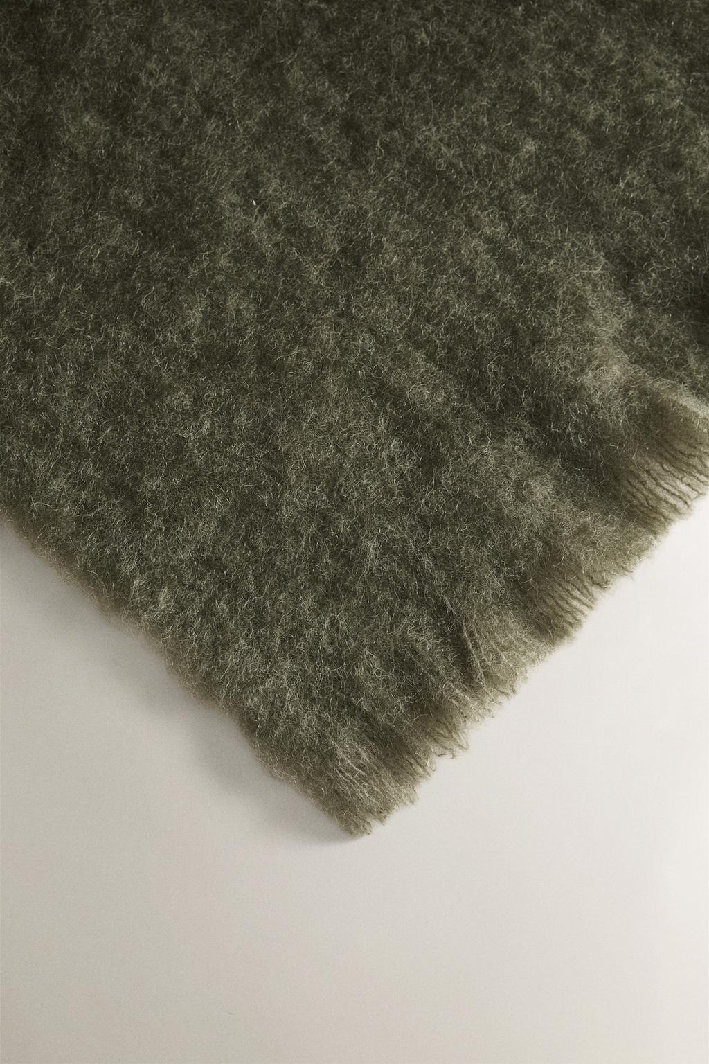 Плед из шерсти