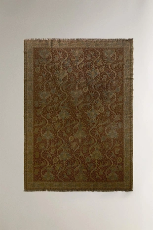 Плед с орнаментом PAISLEY- Заказать в России