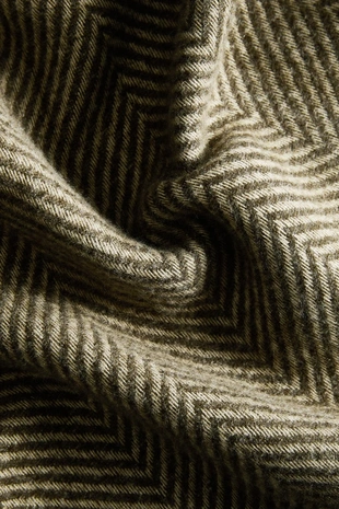 Плед в узоре «коса»- Заказать в России